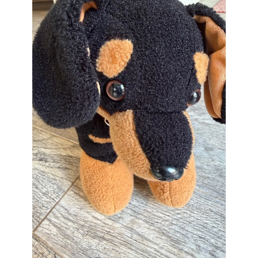 Build a Bear Dachshund Promise Pets Dog Plush Collar Wiener Puppy BABW HoLe